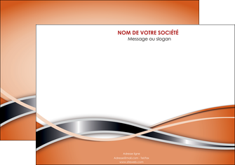 imprimer affiche web design orange fond orange gris MIDBE71042