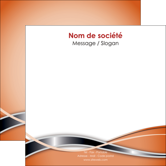 exemple flyers web design orange fond orange gris MIDBE71052