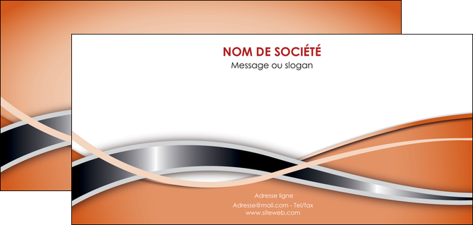 realiser flyers web design orange fond orange gris MIDBE71056