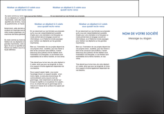 imprimer depliant 3 volets  6 pages  gris gris fonce mat MLGI71224