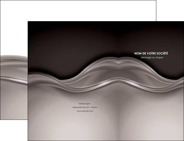 exemple pochette a rabat web design abstrait abstraction design MFLUOO71322