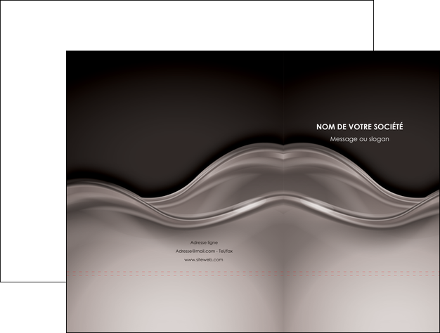 personnaliser modele de pochette a rabat web design abstrait abstraction design MFLUOO71324