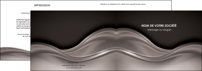 creer modele en ligne depliant 2 volets  4 pages  web design abstrait abstraction design MFLUOO71326