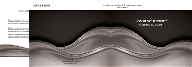 faire modele a imprimer depliant 2 volets  4 pages  web design abstrait abstraction design MFLUOO71328