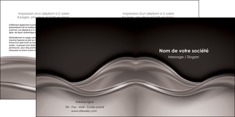 maquette en ligne a personnaliser depliant 2 volets  4 pages  web design abstrait abstraction design MFLUOO71340