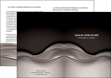 creer modele en ligne depliant 2 volets  4 pages  web design abstrait abstraction design MFLUOO71350