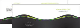 personnaliser modele de depliant 2 volets  4 pages  web design gris gris metallise fond gris metallise MLIGCH71482