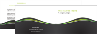 exemple depliant 2 volets  4 pages  web design gris gris metallise fond gris metallise MLIGCH71484