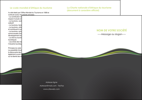 creer modele en ligne depliant 2 volets  4 pages  web design gris gris metallise fond gris metallise MLIGCH71506