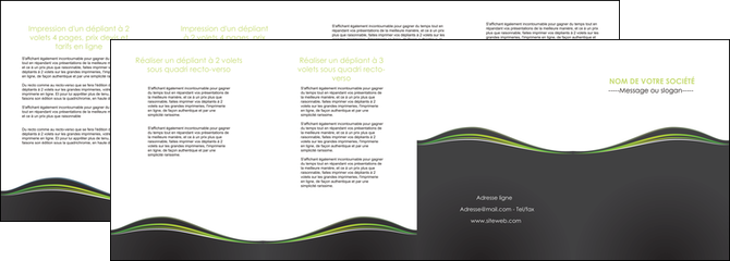 impression depliant 4 volets  8 pages  web design gris gris metallise fond gris metallise MLIGCH71510