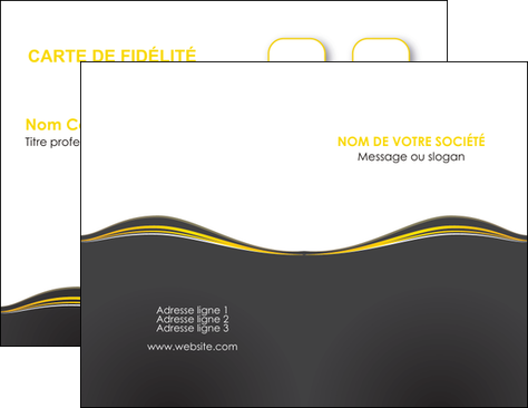 creation graphique en ligne carte de visite web design gris gris fonce mat MIDBE71528