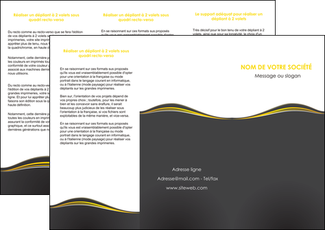 realiser depliant 3 volets  6 pages  web design gris gris fonce mat MIDBE71544