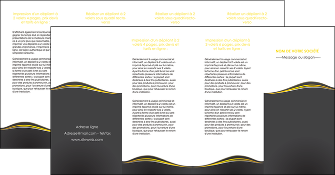 creation graphique en ligne depliant 4 volets  8 pages  web design gris gris fonce mat MIDBE71566