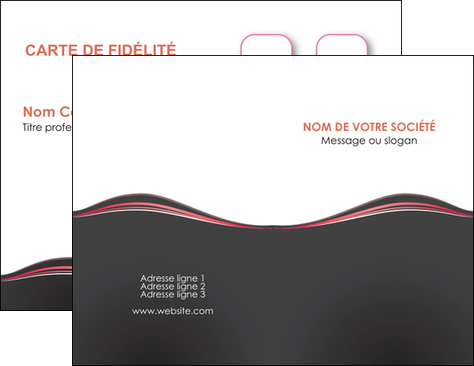 imprimerie carte de visite web design gris gris fonce mat MFLUOO71580