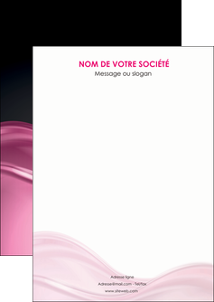 cree flyers metiers de la cuisine rose fond rose tendre MIDLU71846