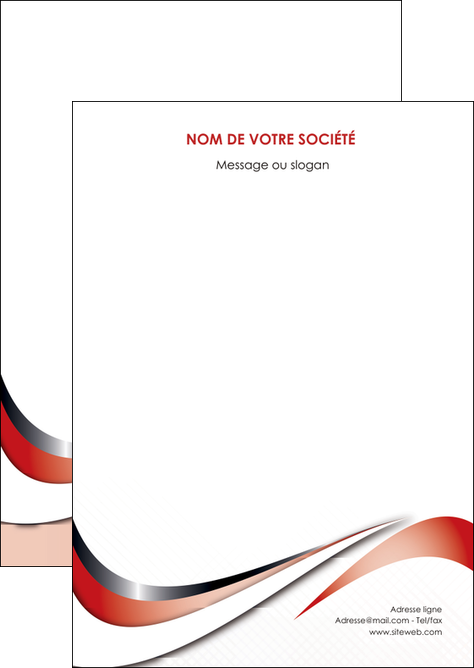 creation graphique en ligne flyers web design rouge fond rouge couleur chaude MIDBE72106