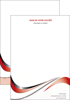 imprimer affiche web design rouge fond rouge couleur chaude MIDBE72108