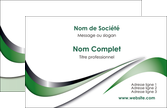 impression carte de visite web design fond vert abstrait abstraction MLGI72154