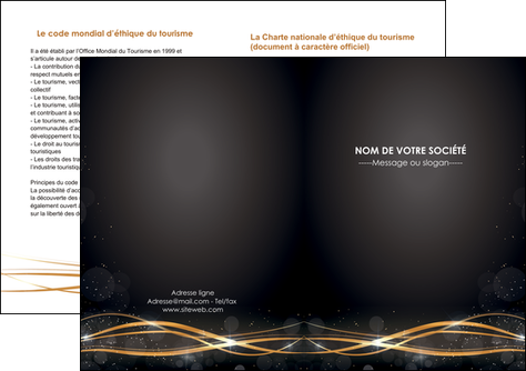 personnaliser modele de depliant 2 volets  4 pages  abstrait abstraction design MFLUOO72246