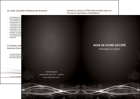 exemple depliant 2 volets  4 pages  abstrait abstraction design MFLUOO72286