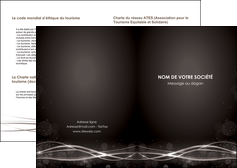 exemple depliant 2 volets  4 pages  abstrait abstraction design MFLUOO72286