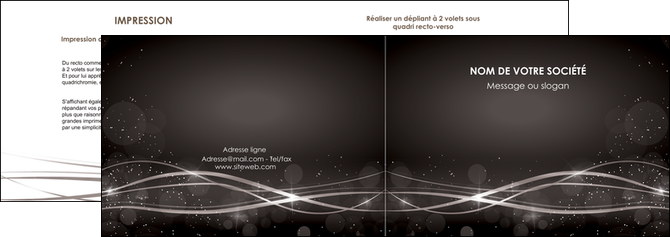 modele en ligne depliant 2 volets  4 pages  abstrait abstraction design MFLUOO72296