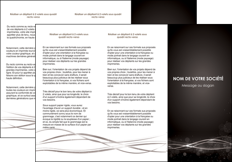 personnaliser maquette depliant 3 volets  6 pages  abstrait abstraction design MFLUOO72306