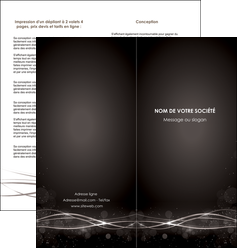 faire modele a imprimer depliant 2 volets  4 pages  abstrait abstraction design MFLUOO72308