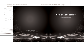 realiser depliant 2 volets  4 pages  abstrait abstraction design MFLUOO72310