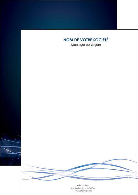 imprimerie affiche fond  bleu couleurs froides structure en bleu MFLUOO72334