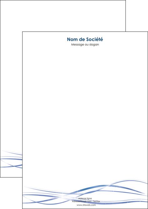creation graphique en ligne tete de lettre fond  bleu couleurs froides structure en bleu MFLUOO72364