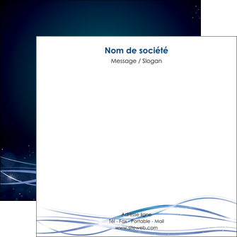 personnaliser modele de flyers fond  bleu couleurs froides structure en bleu MFLUOO72366