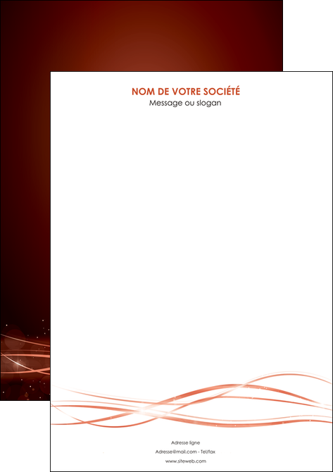 personnaliser modele de affiche rouge couleur couleurs MFLUOO72728