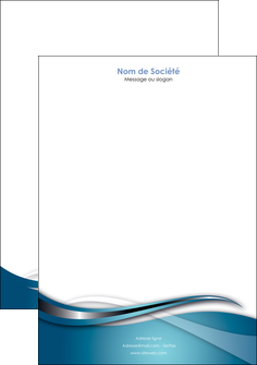 exemple tete de lettre web design bleu fond bleu couleurs froides MIF72810