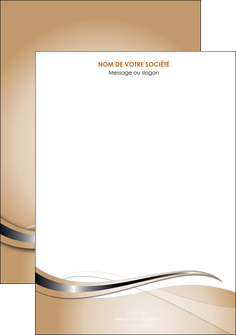 impression affiche marron gris fond marron MIFBE73008