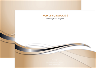 modele affiche marron gris fond marron MIFBE73024
