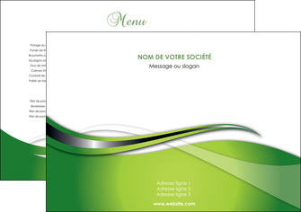 realiser set de table web design vert fond vert verte MIF73056