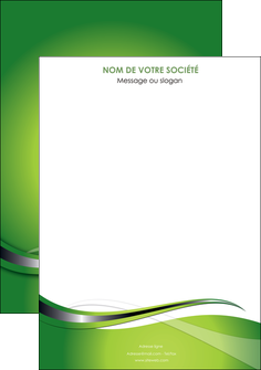 exemple affiche web design vert fond vert verte MIF73058