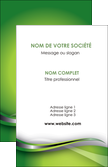 faire modele a imprimer carte de visite web design vert fond vert verte MLGI73066