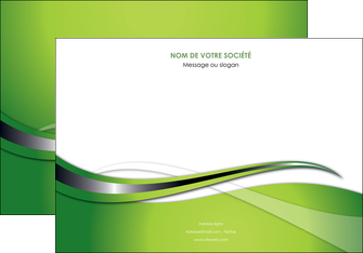 personnaliser modele de affiche web design vert fond vert verte MIF73078