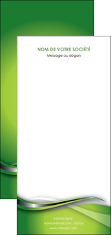 personnaliser maquette flyers web design vert fond vert verte MIF73106