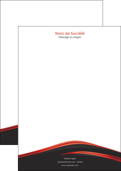 realiser tete de lettre web design noir fond noir image de fond MLIG73244