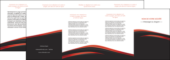 personnaliser modele de depliant 4 volets  8 pages  web design noir fond noir image de fond MLIG73254