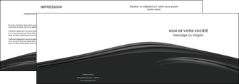 faire depliant 2 volets  4 pages  web design gris fond gris metal MLGI73492