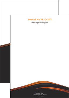 personnaliser maquette affiche web design gris fond gris orange MIF73586