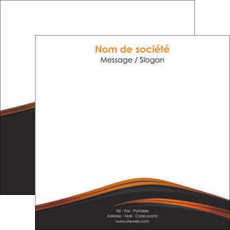 impression flyers web design gris fond gris orange MIF73610