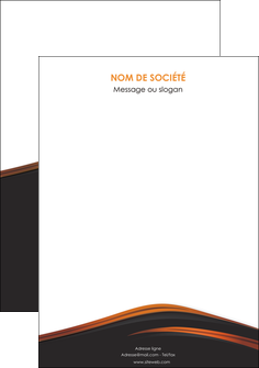 modele en ligne flyers web design gris fond gris orange MIF73624