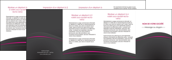 exemple depliant 4 volets  8 pages  reseaux texture contexture structure MIDLU73686