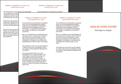 Impression plaquette imprimer Web Design papier à prix discount et format Dépliant 6 pages pli accordéon DL - Portrait (10x21cm lorsque fermé)