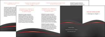 cree depliant 4 volets  8 pages  web design gris fond gris gris metallise MLGI73996